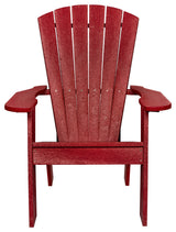 Captiva Casual Adirondack Chair, Red Rock