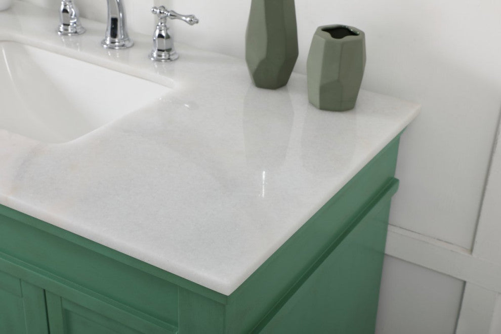 Lewis 42" Single Bathroom Vanity, Vintage Mint