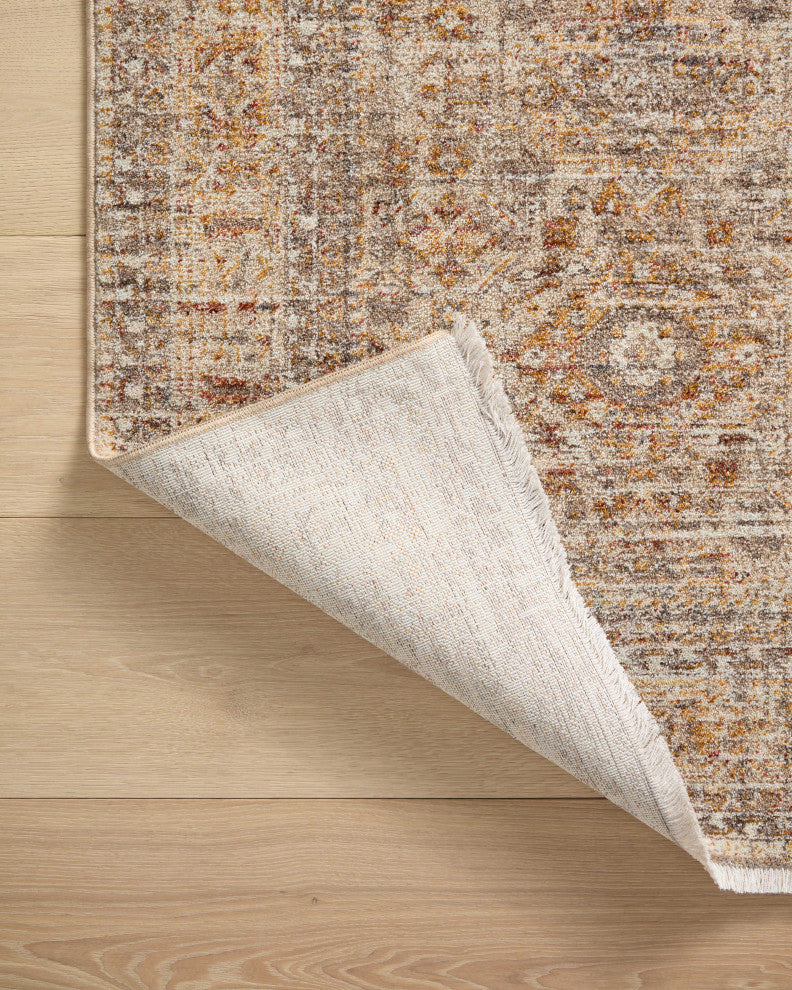 Angela Rose x Loloi Blake Oatmeal / Spice 11'-6" x 15'-7" Area Rug