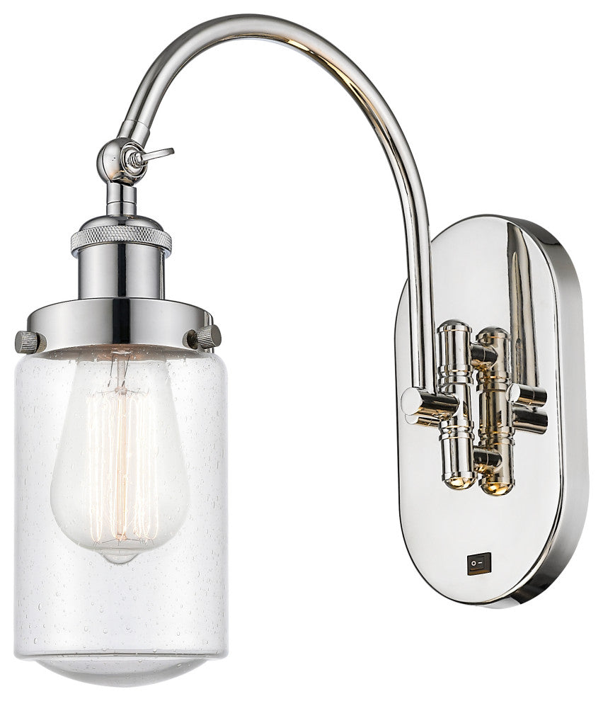 Innovations 918-1W-PN-G314 1-Light Sconce, Polished Nickel