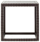 Safavieh Lena End Table, Charcoal