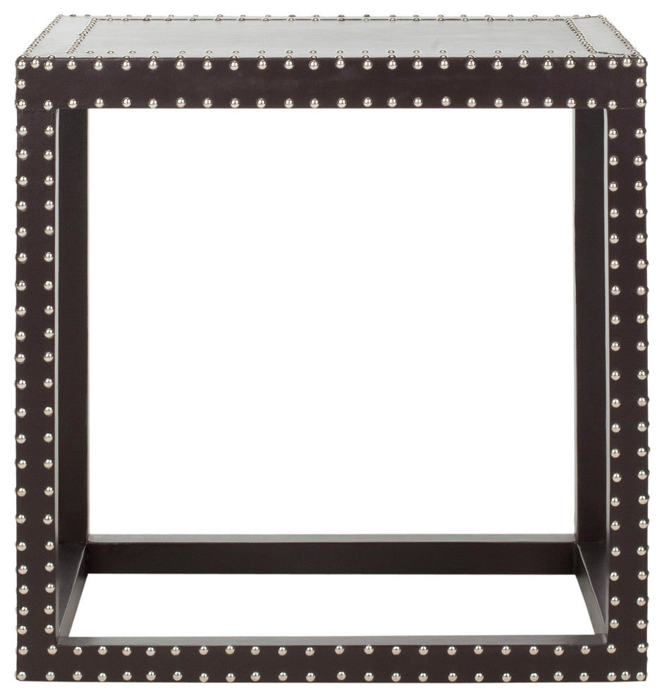 Safavieh Lena End Table, Charcoal