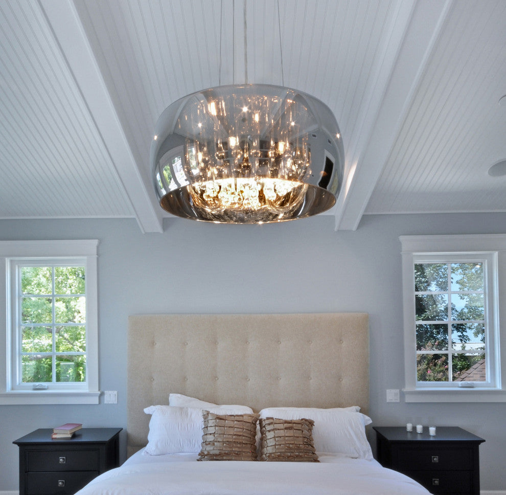 ET2 E21206 Sense 19" 6 Light Pendant - Polished Chrome