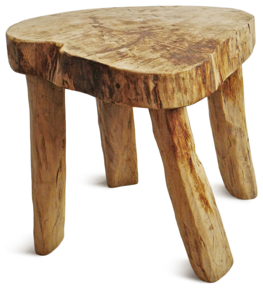 Rustic Raw Naga Four Leg Table