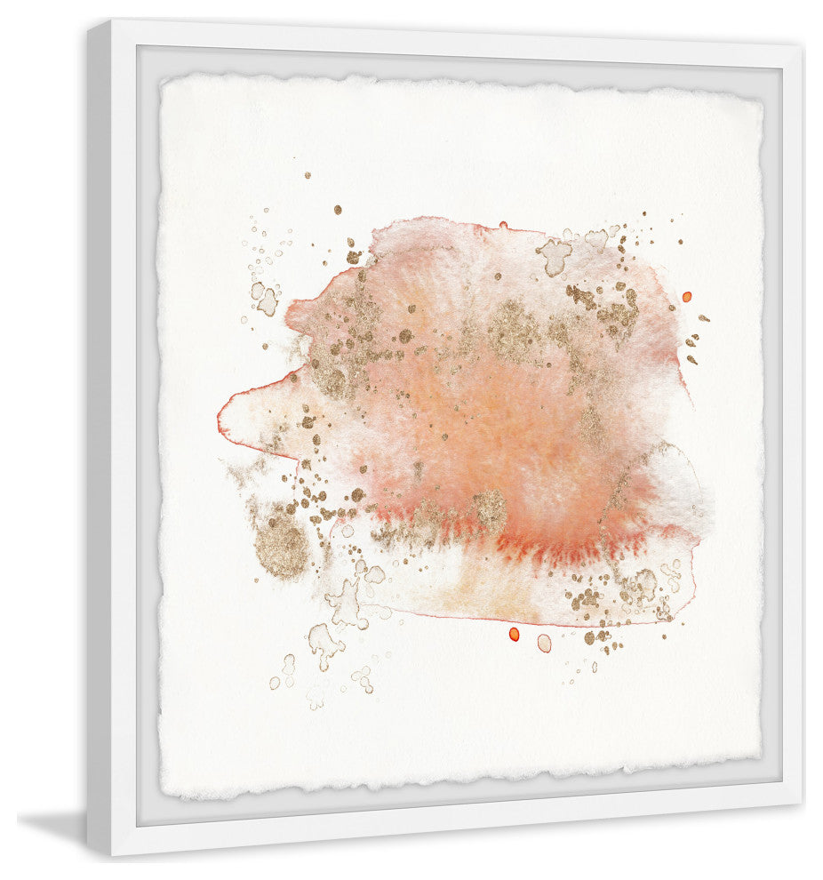 "The Invisible Approach" Framed Painting Print, 12x12
