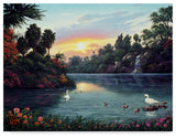 "River Scene" by Anthony Casay, Canvas Art, 24"x18"