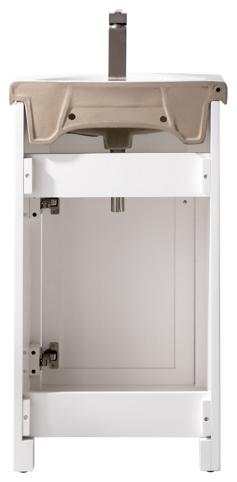 Marian Transitional White 20" Single Sink Vanity