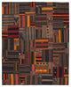 Rug N Carpet - Handmade Anatolian 10' 10'' x 13' 7'' Vintage Goat Hair Kilim Rug