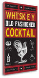 "Old Fashioned" By Fig-Melon Press, Giclee Print on Gallery Wrap Canvas