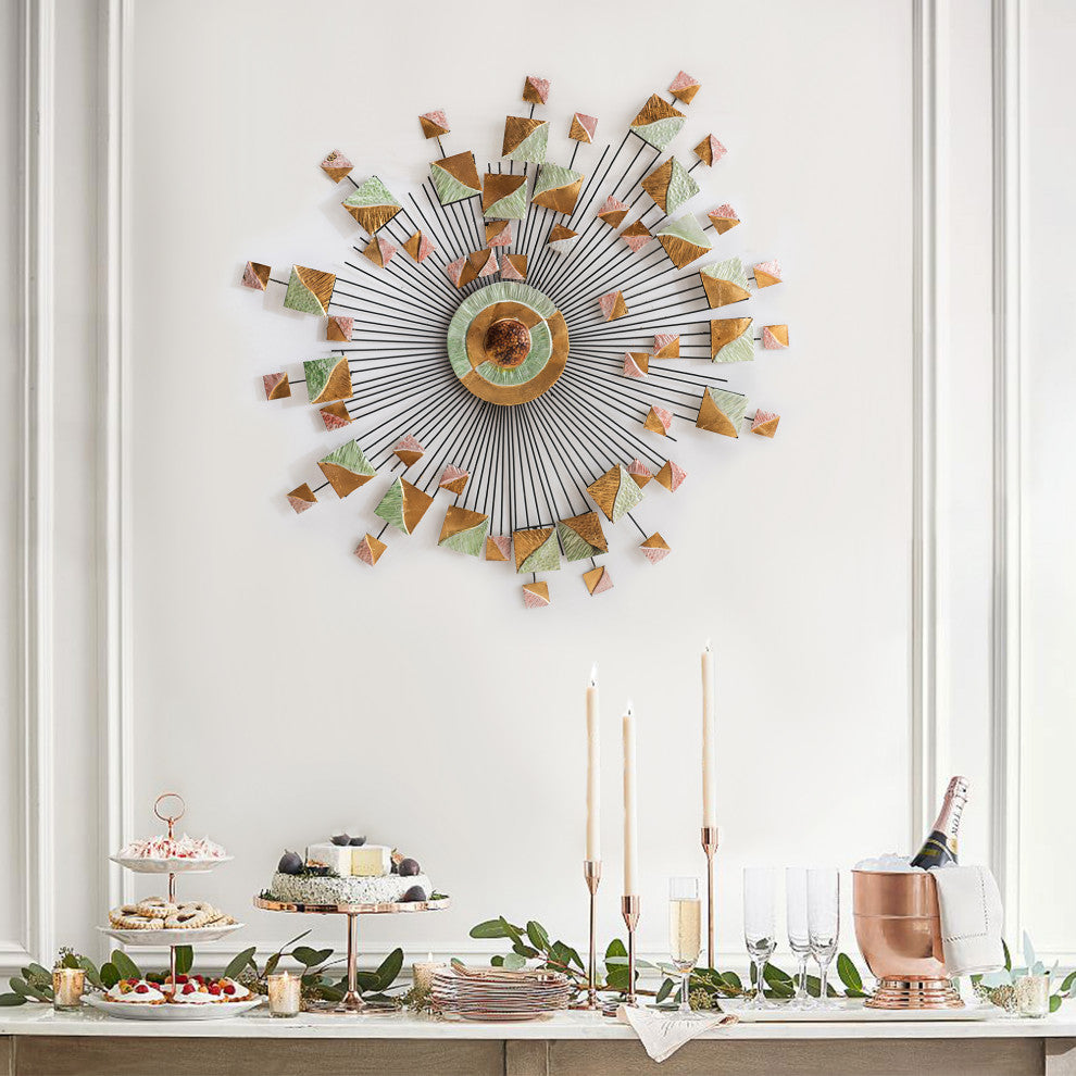 Sunjoy Decorative Burst Wall Art