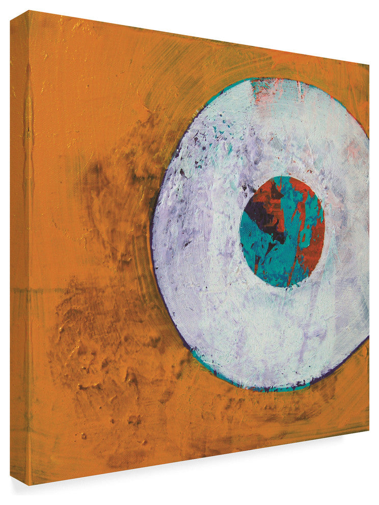 Nicole Dietz 'Abstract Eye' Canvas Art, 35"x35"