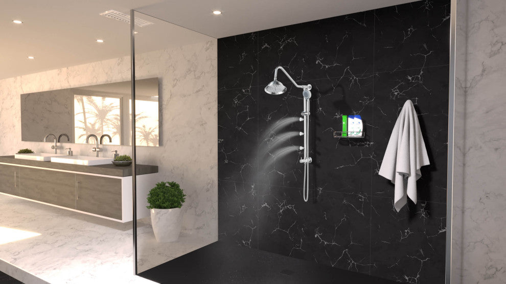 Blue Ocean 39"? Stainless Steel SC5706 Retro-Fit Rain Shower System