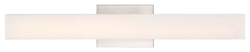 Nuvo Jess 1-Light LED Brushed Nickel Medium Vanity Light