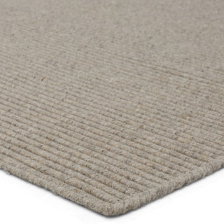 Jaipur Living Shyre Handmade Solid Gray Area Rug 9'X12'