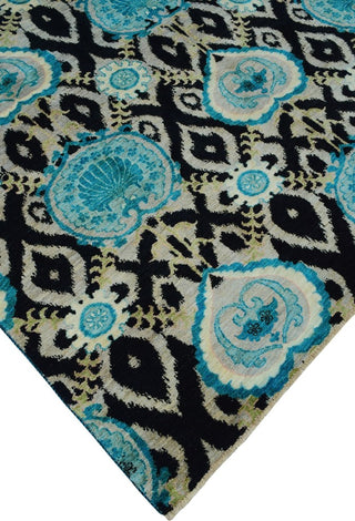 Aria Fine Chobi Elaina Black Rug 8'2"x10'0"