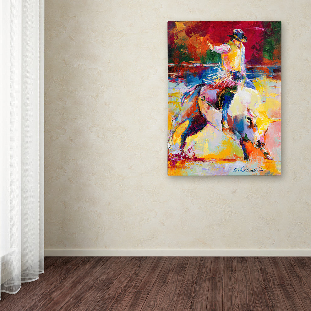Richard Wallich 'Rodeo' Canvas Art, 24 x 18