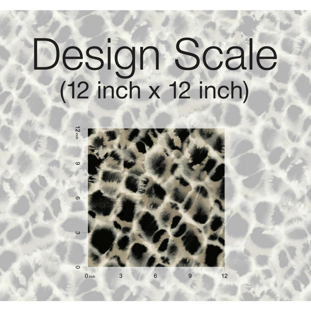 Leopard Rosettes Wallpaper