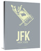 "JFK New York Poster 1" Fine Art Print