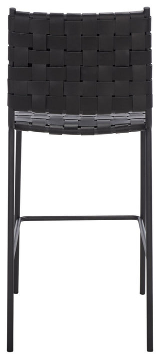 Safavieh Bahari Woven Counter Stool, Black