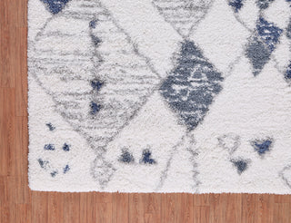 Noori Rug Shag Nolan Ivory/Blue Rug