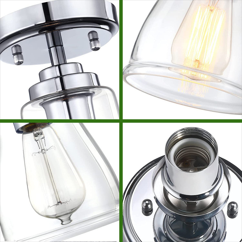Mini Semi Flush Mount Ceiling Light antique glass ceiling light fixture