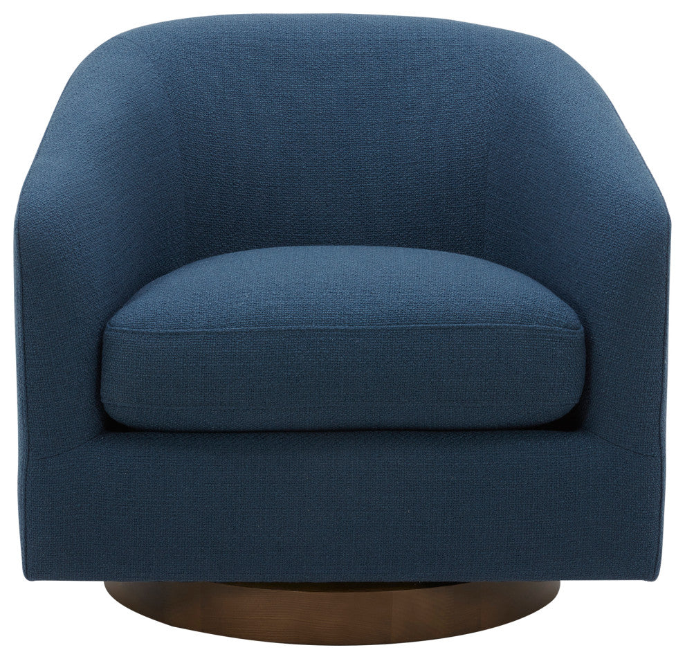 Oscy Swivel Chair Splashed, Blue