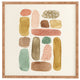 Pauline Stanley Watercolor Beach Pebbles Framed Wall Art