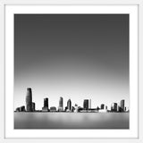 "New York Minimalism" Framed Painting Print, 32"x32"