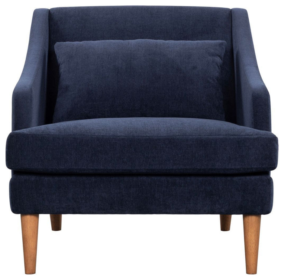 Daniel Club Chair - Navy Chenille