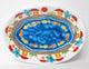Ceramiche di Sicilia 15X11"� Oval Serving/Wall Platter with Fish & Houses