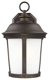 Calder Large 1-Light Outdoor Wall Lantern, Antique Bronze