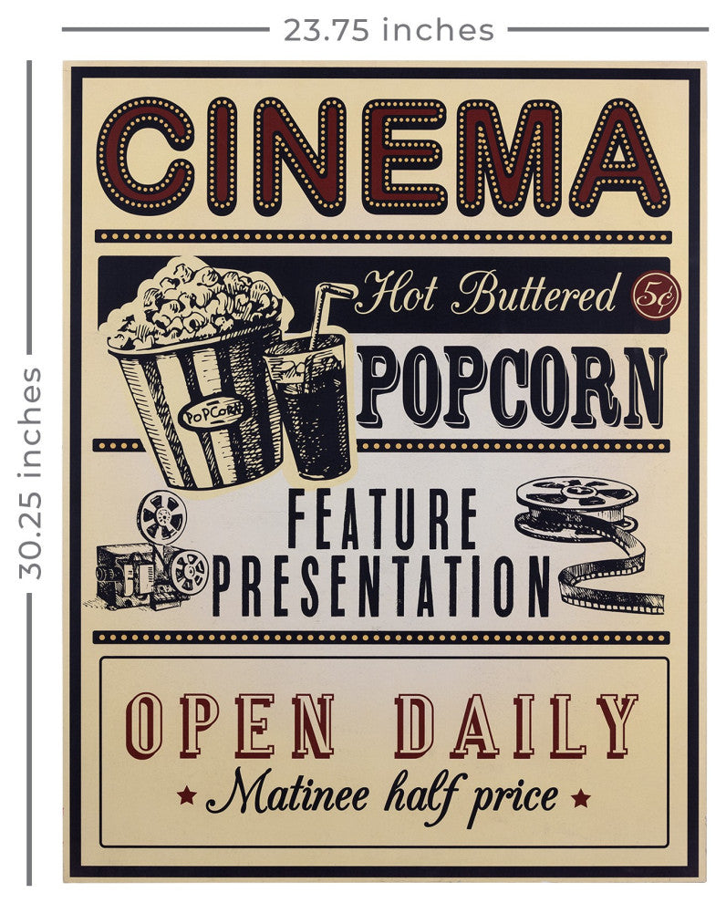 Cinema Themed Wall Art