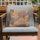 Plutus Multi-Color Lines Fret Luxury Throw Pillow, 20"x36"