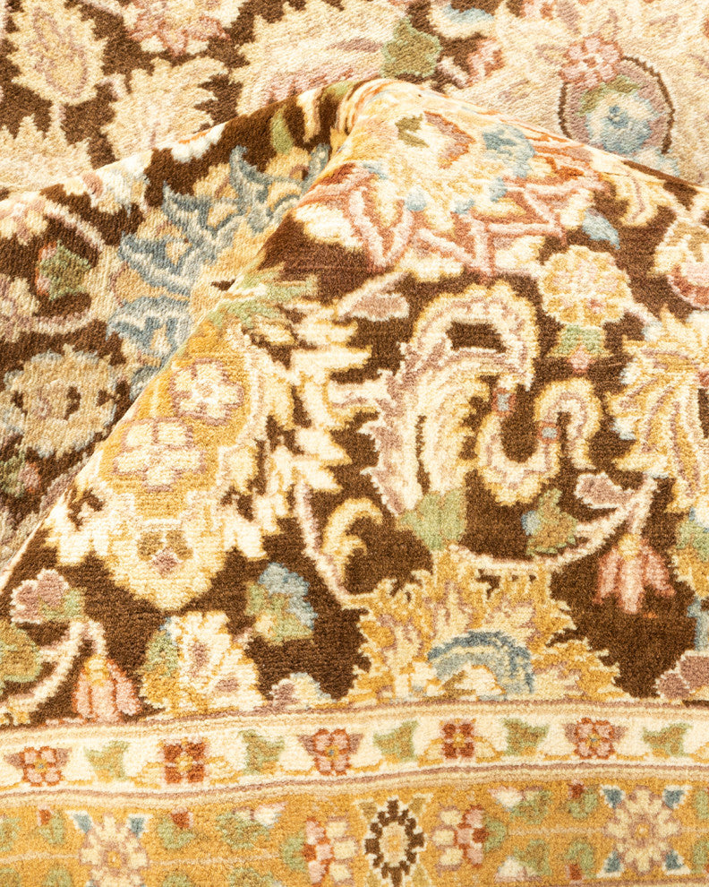 Mogul, One-of-a-Kind Hand-Knotted Area Rug Brown, 8'1"x10'2"