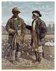 "Two Elderly Cotton Pickers" Digital Paper Print by Frederick Walker, 14"x18"