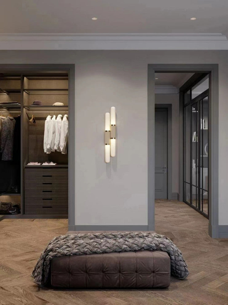 Luxury LED Wall Lamp in a Nordic Style for Dining Room, Restaurant, 2 Lights