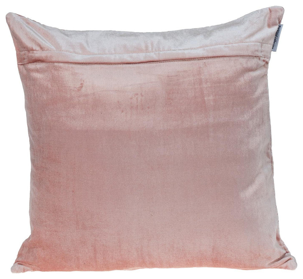 Parkland Collection Iphis Pink Throw Pillow, Square
