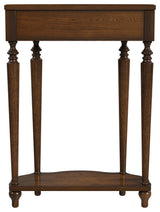 Ashby Painted Console Table, Winter Forest, Antique Cherry