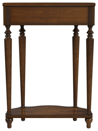 Ashby Painted Console Table, Winter Forest, Antique Cherry