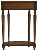 Ashby Painted Console Table, Winter Forest, Antique Cherry