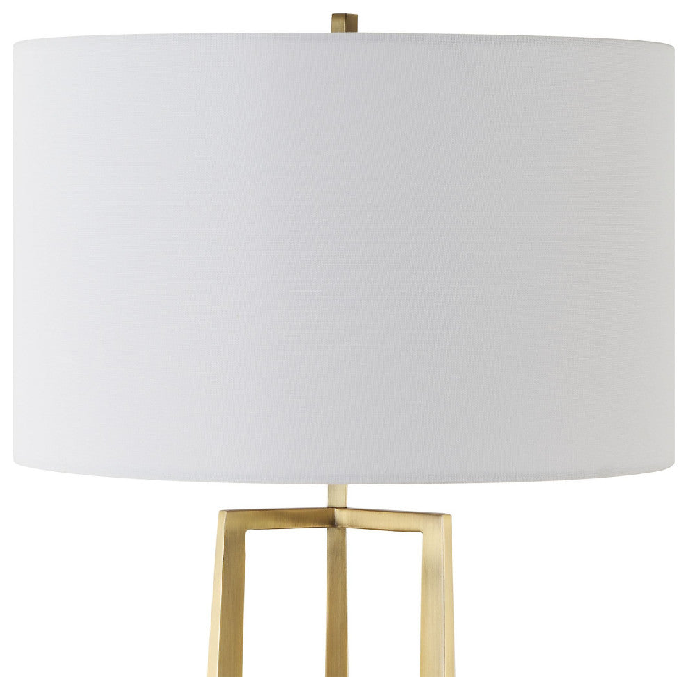 Uttermost Crossroads Brass Table Lamp