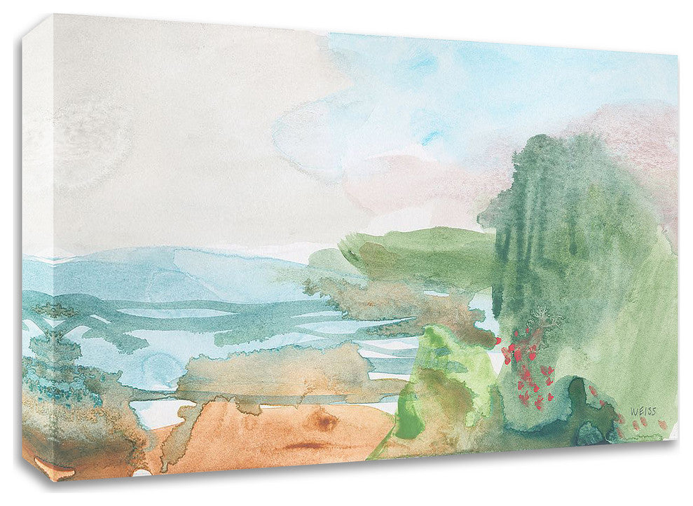 Dreamed of Joy Departed by Jan Weiss, Print on Canvas, 42"x24"