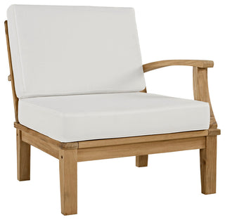 Natural White Marina 6 Piece Outdoor Patio Teak Set