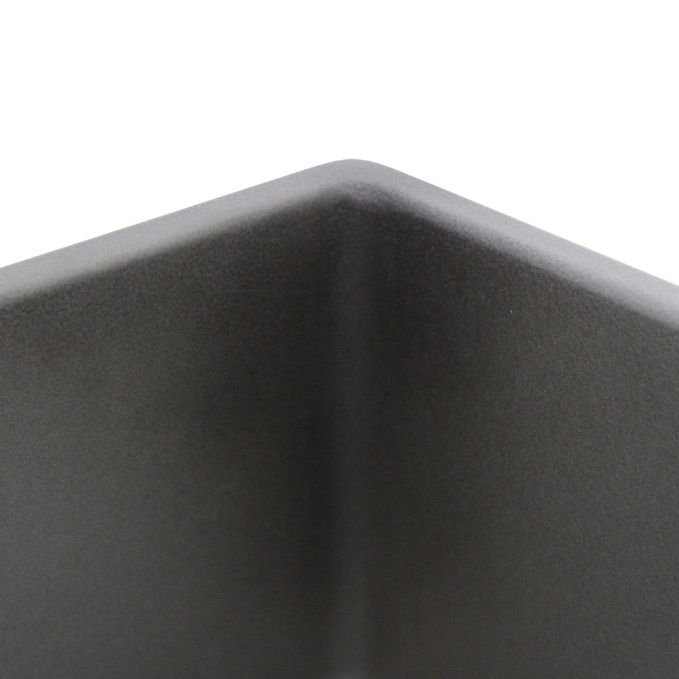 Nantucket Sinks Double Bowl Farmhouse Fireclay Sink, Concrete