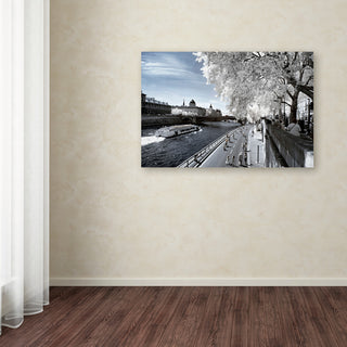 Philippe Hugonnard 'Another Look at Paris X' Canvas Art, 32x22