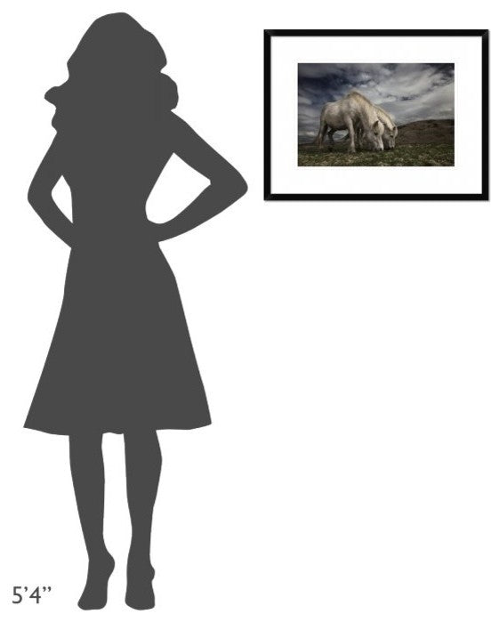 "Two Years Later" Framed Digital Print by Bragi Ingibergsson, 26"x20"