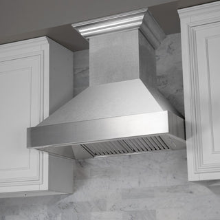 DuraSnow Stainless Steel Range Hood with DuraSnow Shell