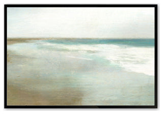 Satin Black 11" x 14" Coastal Paradise Framed Print