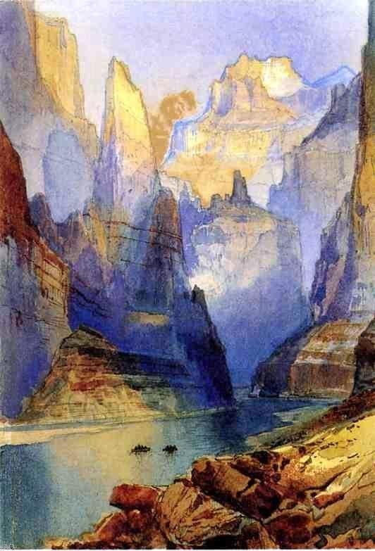 Thomas Moran Zion Valley Wall Decal