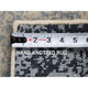 Light Gray, Modern Design, 100% Wool, Hand Knotted Mat Rug, 2'0"x3'2"